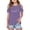 z260119-Purple-a, variant on XEGLSBU Girls T Shirts Size 10-12 Pack Children Kids Girls Short Sleeve Cold Shoulder T Shirts Kids Summer Oversized Tops Casual Crewneck Basic Tees Purple Size 7-8 Years