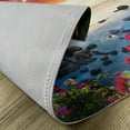 thumbnail image 5 of Ambesonne Beach Place Mats Set of 4, Poppy Carnations Spring, Standard Size, Multicolor, 5 of 6