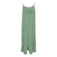 thumbnail image 6 of Backless Cami Dresses for Women,Summer Sleeveless Casual House Dress - Solid Color Lounge Sundress Mint Green M, 6 of 7