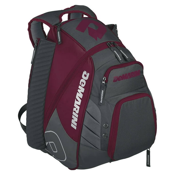 DeMarini Voodoo Rebirth Baseball & Softball Backpack, Maroon Walmart