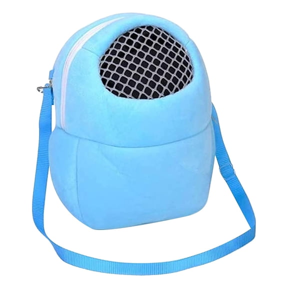Barhoo 2-Pack Hamster Carrier Bag Portable Travel Backpack Breathable Bonding Pouch for Small Hedgehog Sugar Glider Squirrel Outdoor Adventure Hiking Camping 2X Totoro and Squirrel Outdoor Backpack