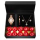 thumbnail image 1 of Conjuntos de joyas PURSEILVER, reloj, collar y pendientes en oro rosa, 1 of 7