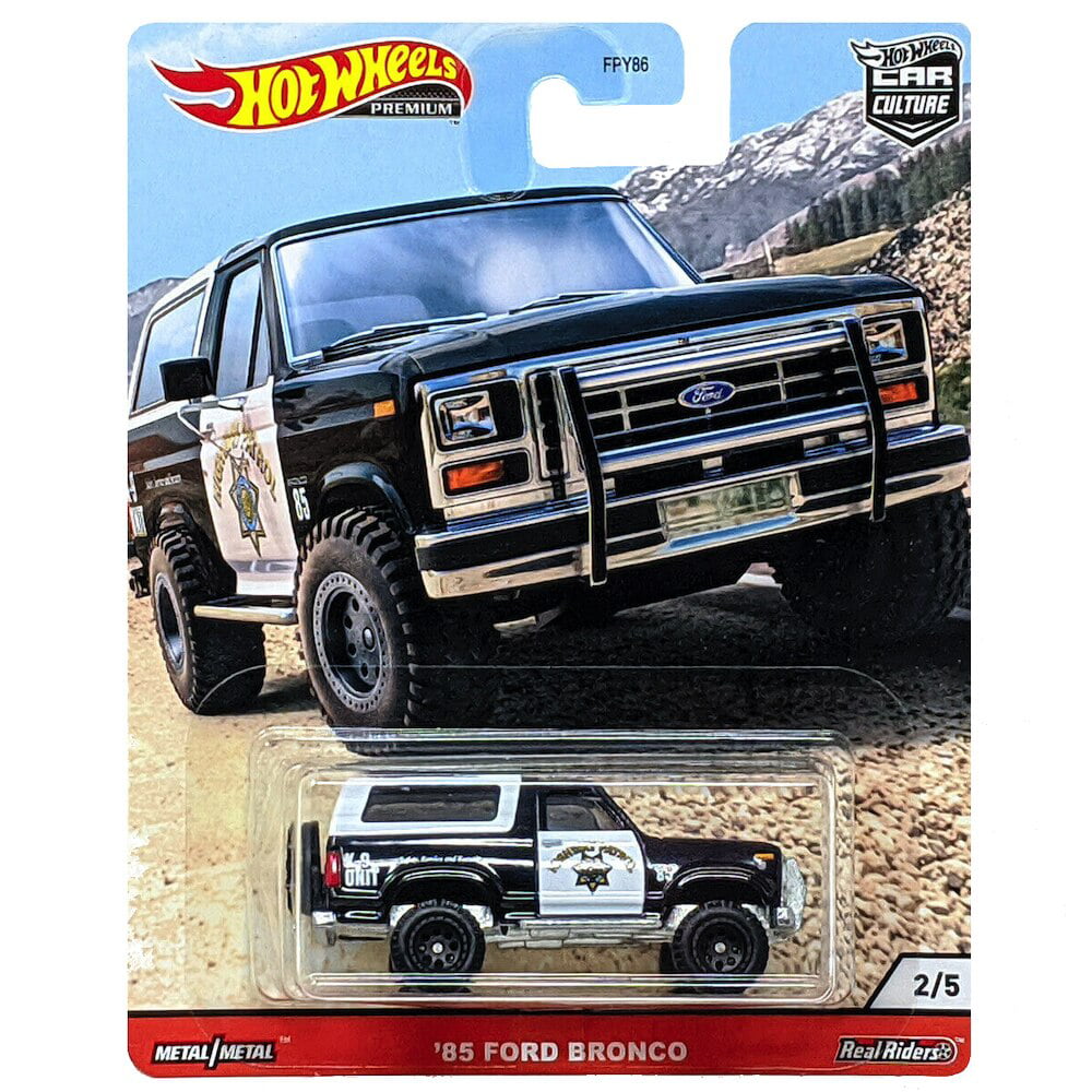HOT WHEELS 2015 HW OFF-ROAD CUSTOM FORD BRONCO RED FACTORY SEALED 