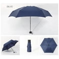thumbnail image 5 of Mini Umbrella Traveling Rain Gear Rainy Day Pocket Umbrella,G, 5 of 5