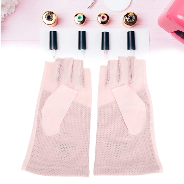 Guantes UV para el Cuidado de la Piel de Las Unas, Guantes de Protecció