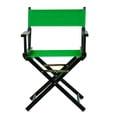 thumbnail image 4 of 18" Director's Chair Black Frame-Green Canvas, 4 of 6