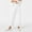 White, variant on Women's High Rise Straight Leg Jeans - Loose Fit Wide Leg Cropped Denim Pants with Pockets Casual Trouser Jeans in Red, Pink and More