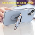 thumbnail image 4 of 3D Cute Cartoon Astronaut Folding Stand Soft Phone Case for Samsung Galaxy A70 A50 S A30 A20 A21S A11 A10 A750 A7 Back Cover, Creative Shockproof Durable Popular Bumper(White,A20S), 4 of 8