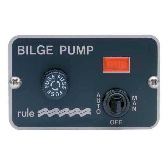 Rule 3-Way Bilge Panel Lighted Switch