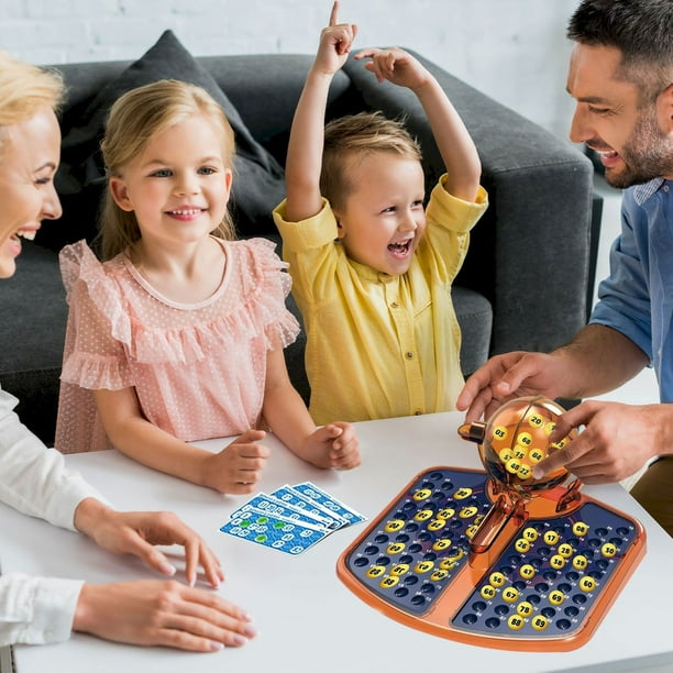 Jindong Ensemble de Jeu Jeu de Loterie Traditionnel Jouet avec 90 Balles Ls et 38 Cartes pour Faire Semblant Machine de Loterie Jeux de Table Jindong Ensemble de Jeu Jeu de Loterie Traditionnel Jouet avec 90 Balles Ls et 38 Cartes pour Faire Semblant Machine de Loterie Jeux de Table