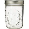 thumbnail image 3 of Table Decor Mason Jar With Lid Wide Mouth Pint 16 Oz 12 Pack, 3 of 7