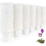 100 Pack Disposable Paper Filter, K Cup Paper Coffee Filters Compatible with Keurig 1.0 and 2.0