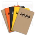 thumbnail image 1 of Cuaderno Campo/Revista Bolsillo 3.5'x5.5' Kraft Negro Naranja Amarillo Libreta Líneas Paquete 5 Elan Publishing Company, 1 of 3
