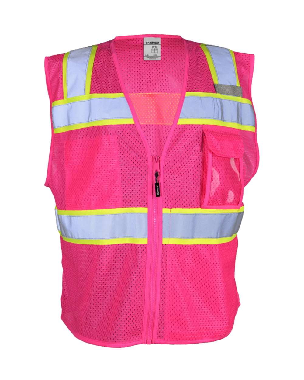Kishigo EV Series® Enhanced Visibility 3 Pocket Mesh Vest