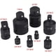 thumbnail image 5 of Kit reductor de 8 piezas para tamaños de 1/4", 3/8", 1/2" y 1,95", listo para impacto, almacenado en un estuche de plástico compacto Juego de adaptadores de dados universales, 5 of 5