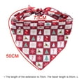 thumbnail image 4 of Shldybc Dog Bandanas, Pet Print Scarf Plaid Colorful Bib Christmas Small Checkered Scarf, Adjustable Accessories for Small To Large Dog Puppy Cat, 4 of 4