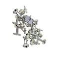 thumbnail image 3 of 20Pcs Blank 12mm Round Bezel Glue Pendant Frame Setting Blank Base Cup Cuff Cufflink Buttons Base Tray Links DIY Cufflink White K, 3 of 9