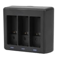 thumbnail image 3 of Type-c 3 Ways Battery Charger, Camera Battery Charger, Black LED Light Display for Outdoor Motion Camera Camera Battery Action Camera, 3 of 7