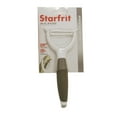 thumbnail image 3 of Starfrit Ultra Sharp Razor Peeler, Straight Blade, Ergonomic Handle, Protective Cover Included, Perfect for Carrots, Potatoes, Cucumbers, Apples, Dishwasher Safe, Eye Remover, 3 of 3