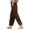 Coffee, variant on Pants for Women Laddies Winter Sports for Women plus Denim Work Leggings Jogging Pants Set Womens plus with Pockets Work Clothes Size Stretchy Dress Teal Tracksuit Stripe Casual Pant Wo Coffee L