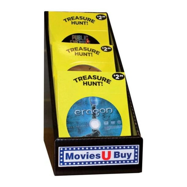 Movies U Buy 02060 Treasure Hunt Dollar 2.99 DVD pack of 60 Walmart
