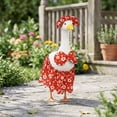 thumbnail image 2 of Forfamy Hawaiian Goose Outfit Summer Porch Goose Outfits Bikini Goose Clothes Cute Goose Costume for Outdoor Garden Yard Decor, 2 of 5