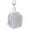 Grey, variant on REACHISE Zipper Purse Coin Bag Adorable Zipper Wallet Keychain Pouch Plush Coin Holder Bag Pouch