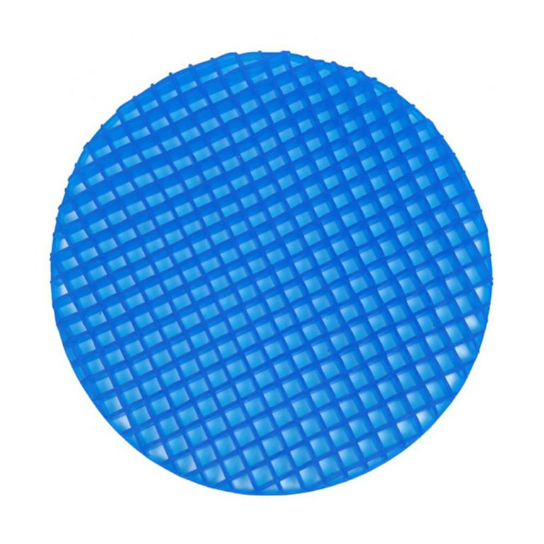 Gel Seat Cushion, Office Chair Seat Cushion with Non-Slip Cover Breathable  Honeycomb Pain Relief Sciatica Egg Crate Cushion for Office Chair Car  Wheelchair 