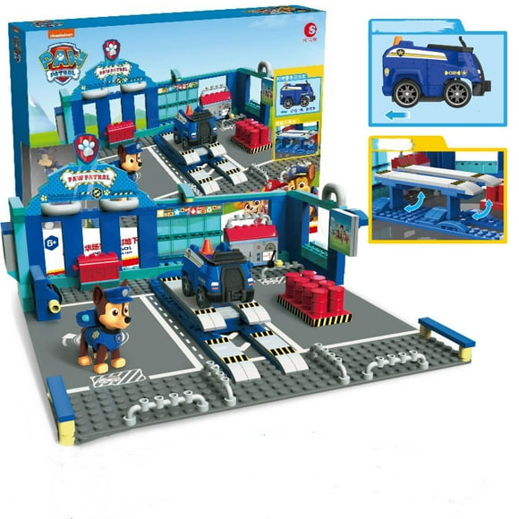 Garaje subterráneo de la sede de PAW Patrol