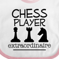 thumbnail image 4 of Inktastic Chess Player Game Gifts Boys or Girls Baby Bib, 4 of 4