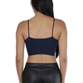 thumbnail image 2 of ToBeInStyle Women's Spaghetti Cami Top Basic Bralette w/o Padding or Underwire, 2 of 3