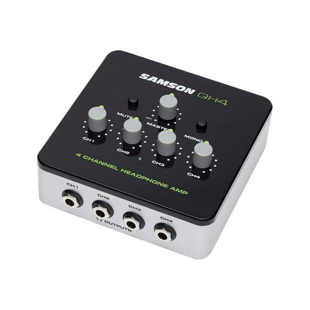 Samson Qh4 Headphone Amplifier Walmart Com