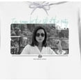 thumbnail image 2 of White Lotus Harper Miller I'm Gonna Be The Life Of The Party Long Sleeve White Adult Hooded Sweatshirt-XL, 2 of 4