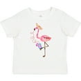 thumbnail image 3 of Inktastic Cute Summer Flamingo Boys or Girls Toddler T-Shirt, 3 of 5