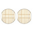 thumbnail image 1 of MasteelfCA 2pcs Round Steaming Rack Food Steamer Rack Steaming Holder Cooking Supplies, 1 of 8