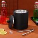 thumbnail image 4 of FOLOYORI 1Ud Para Hielo Y Bebidas En Acero Inoxidable Negro Para Fiestas Y Reuniones, 4 of 6