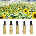 thumbnail image 5 of 100PCS Single Hook Copper Atomizing Nozzle Drip Irrigation Sprayer Atomizing Sprinkler for 4/7 Hose, 5 of 5
