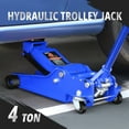 thumbnail image 2 of DNA Motoring TOOLS-00308 4 Ton (8000 LB) 4.5"- 20" Lifting Heavy Duty Steel Garage Hydraulic Floor Jack for Car SUV Truck Blue, 2 of 7