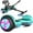 Green-Gray, variant on Hoverboard Go Kart Combo, 6.5" Two Wheel Self Balancing Scooter with Seat Attachment & LED Lights, Suit for Adults and Kids
