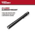 thumbnail image 3 of Hyper Tough 25-Lumen Aluminum Penlight Flashlight, Black, 3 of 10
