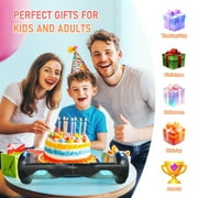 SISIGAD Bluetooth Hoverboard with LED Lights Wheel, 6.5 Self Balancing Electric Scooter for Kids, Teens, Adults