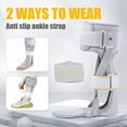 thumbnail image 4 of Men Women Medical AFO Foot Drop Brace Ankle Foot Orthosis Drop Foot Stabilizer Support for Walking with Shoe, 4 of 7