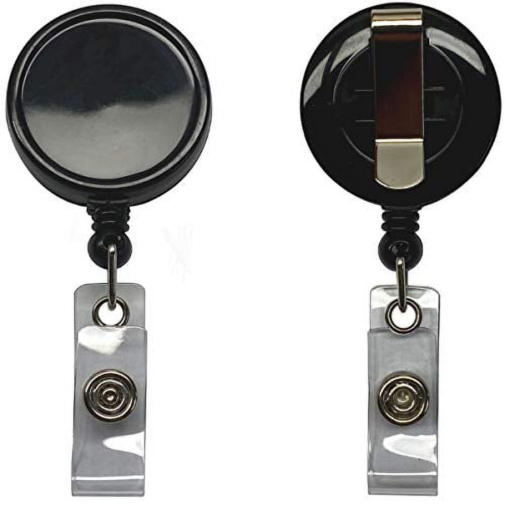 Mouse Ears Symbol Real Charming Premium Heavy Duty Belt Clip ID Badge Holder Badge Reel (Minn BC)