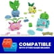 thumbnail image 2 of Set de juguetes de construcción Mega Pokémon Grass-Type Trainer Team, 118 piezas, 2 of 6