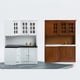 thumbnail image 4 of Armarios de cocina Dollhouse Kitchen, comedor, escala 1/12, 4 of 5