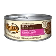 Nutro Adult Cat Sliced Turkey Entree In Savory Sauce Canned Cat Food (Pack Of 24)