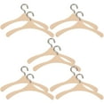 thumbnail image 1 of CIMAXIC 10Pcs Tiny Sweater Wood Hanger Wooden Metal Assorted Color for Micro Landscape Accessory, 1 of 8