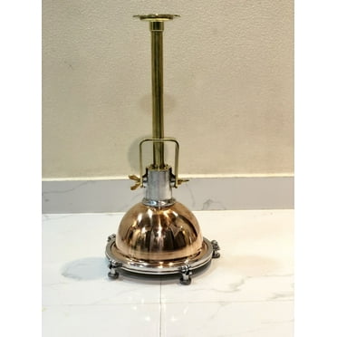 Nautical Smooth Cargo Pendant Ceiling Copper Light Fixture