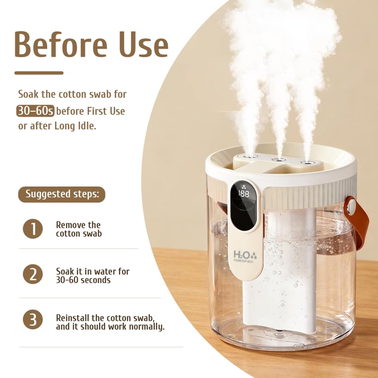 Arenviy 1.5L Cool Mist Humidifier with Night Light photo 4