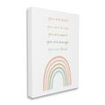 thumbnail image 4 of Stupell Industries Inspirational Pastel Rainbow Landscape Painting Gallery Wrapped Canvas Art Print Wall Art, 24 x 30, 4 of 8